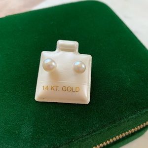 14k Pearl Earrings